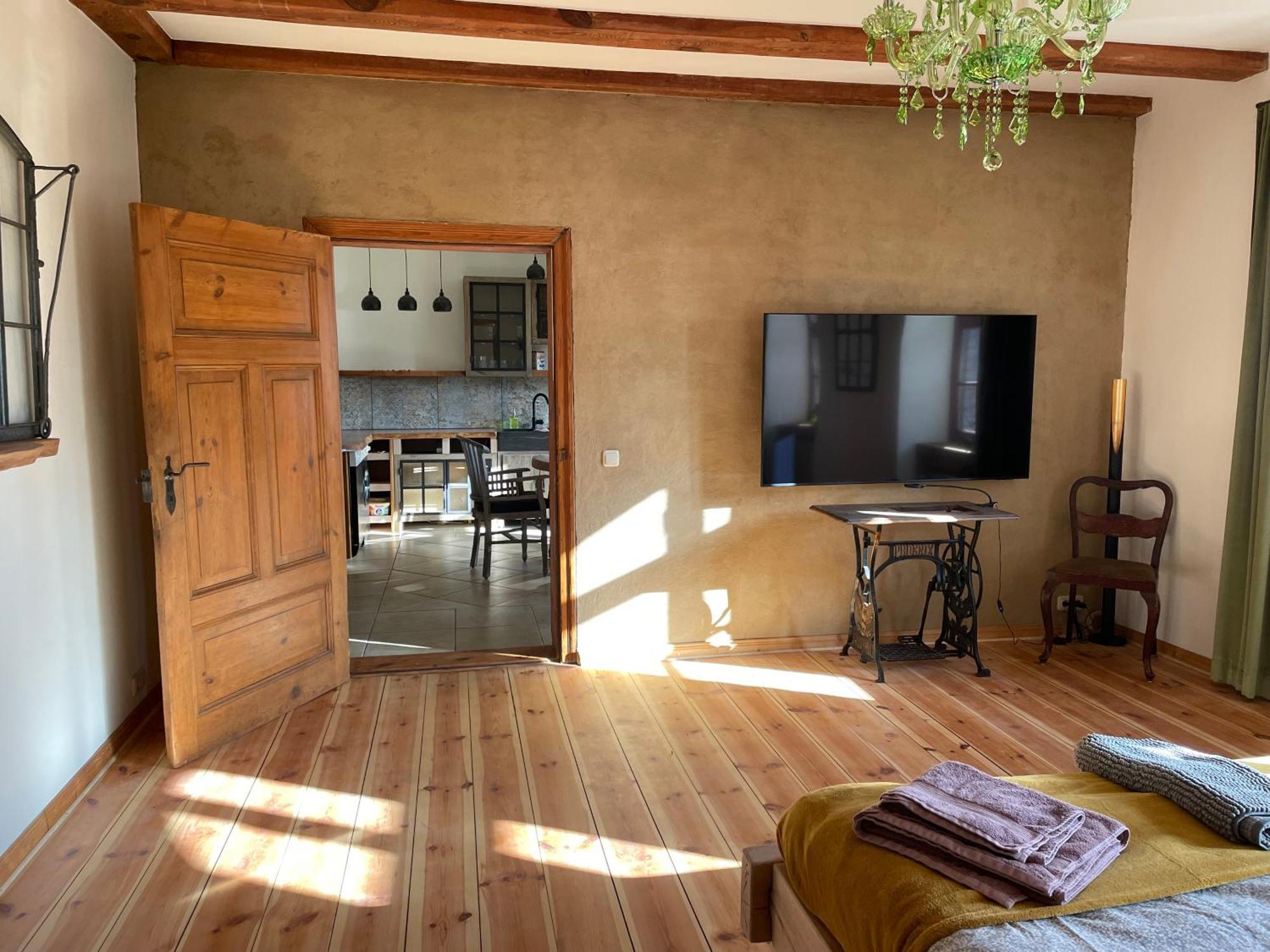Quartier Im Gutshaus Apartment Wustermark Bagian luar foto
