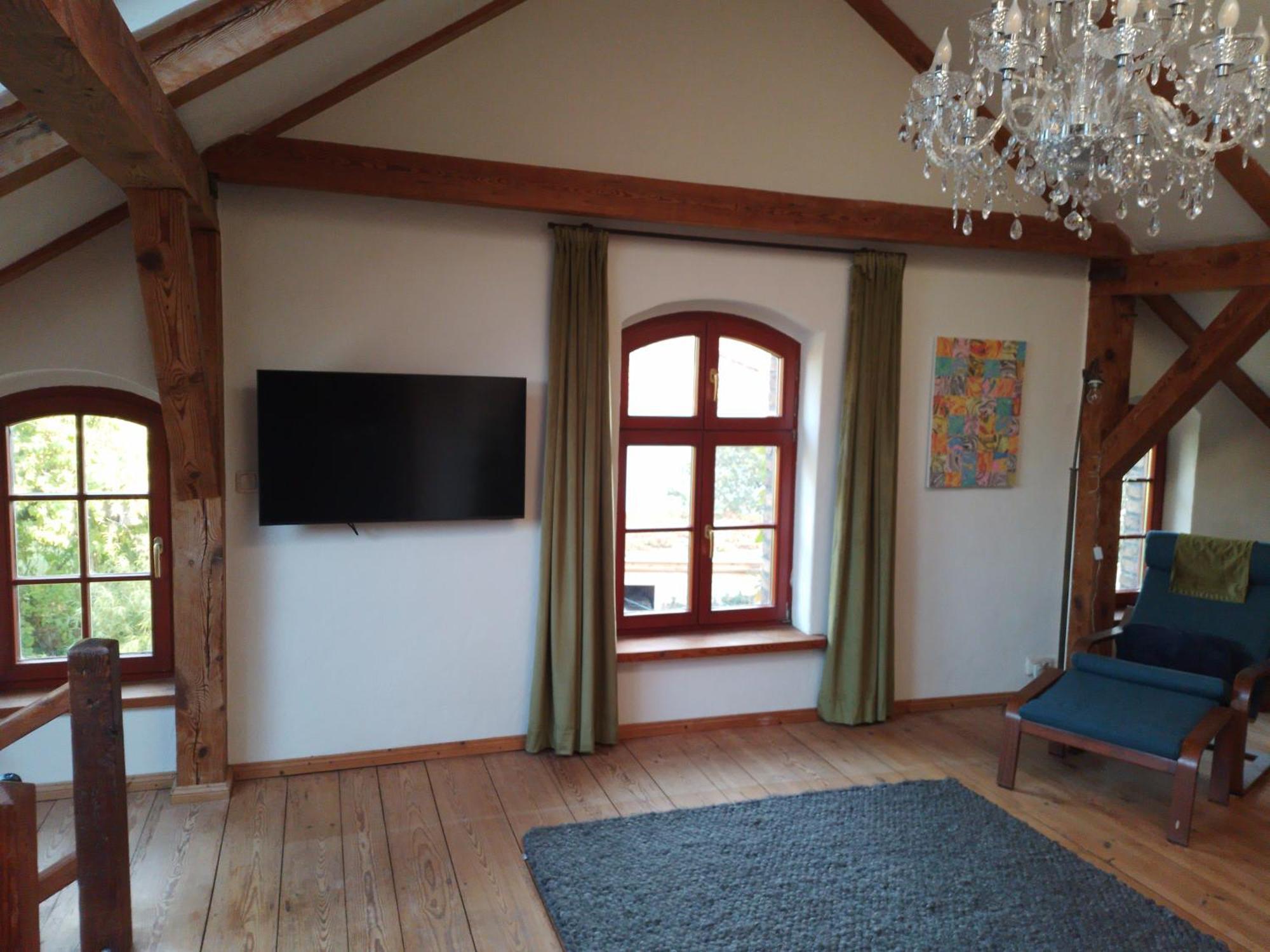 Quartier Im Gutshaus Apartment Wustermark Bagian luar foto