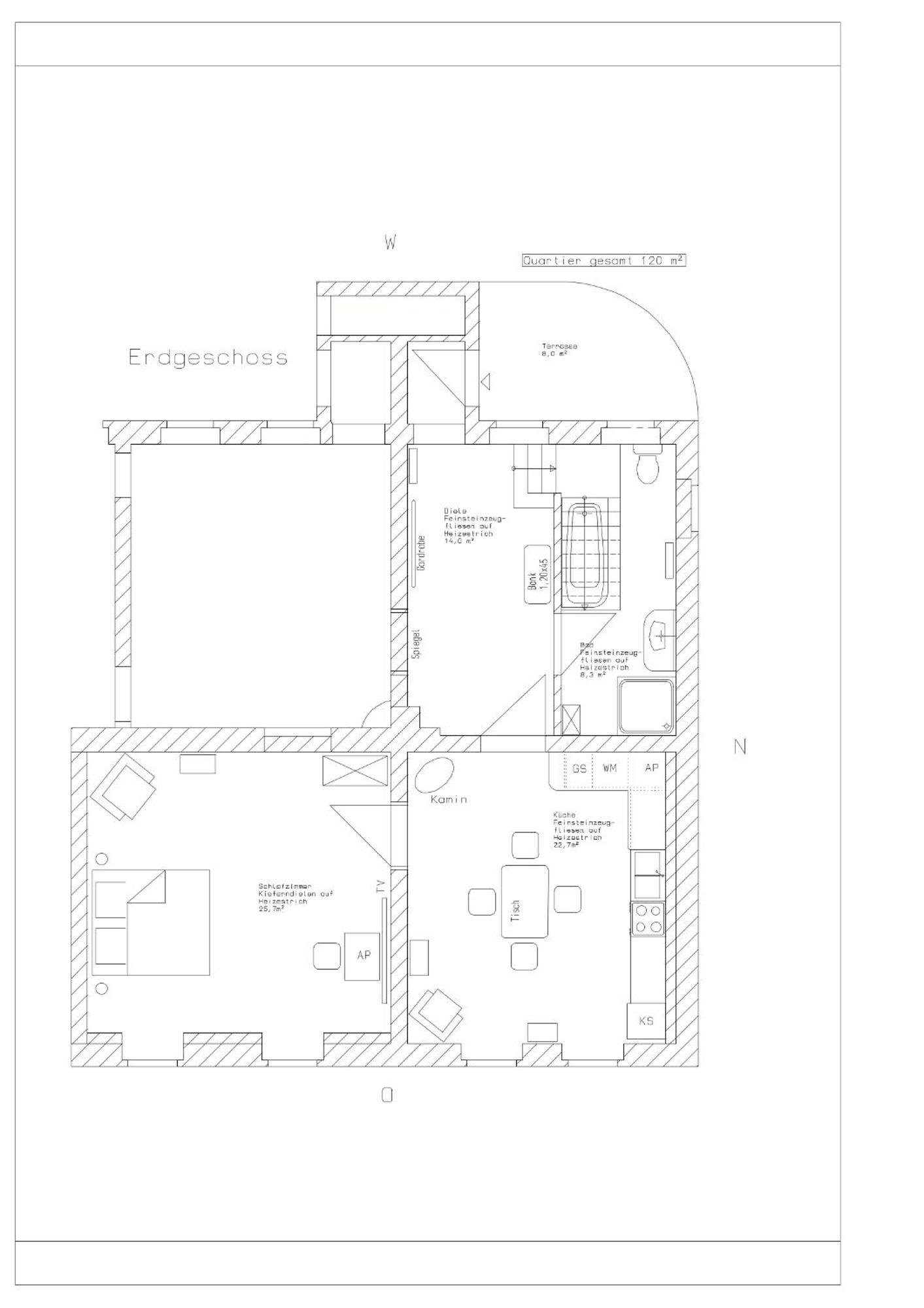 Quartier Im Gutshaus Apartment Wustermark Bagian luar foto